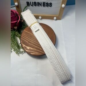 White Martial Arts Belt